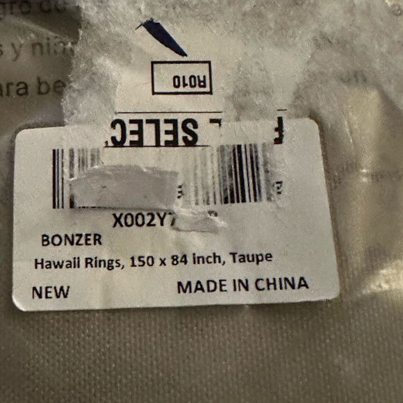 Bonzer Curtain 150x 84 2 Panel - Picture 2 of 7